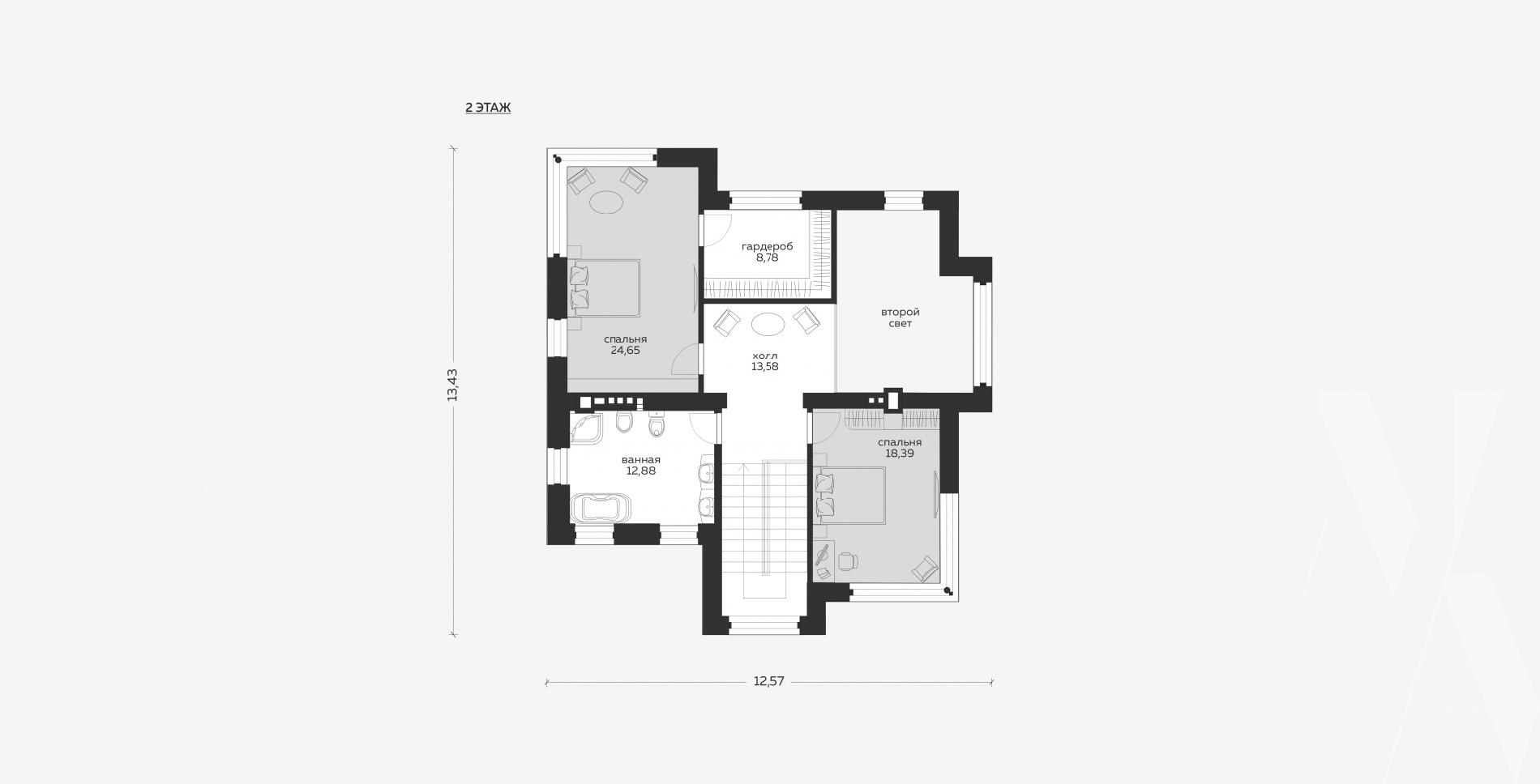 Планировка проекта дома №m-311 m-311_p (2).jpg